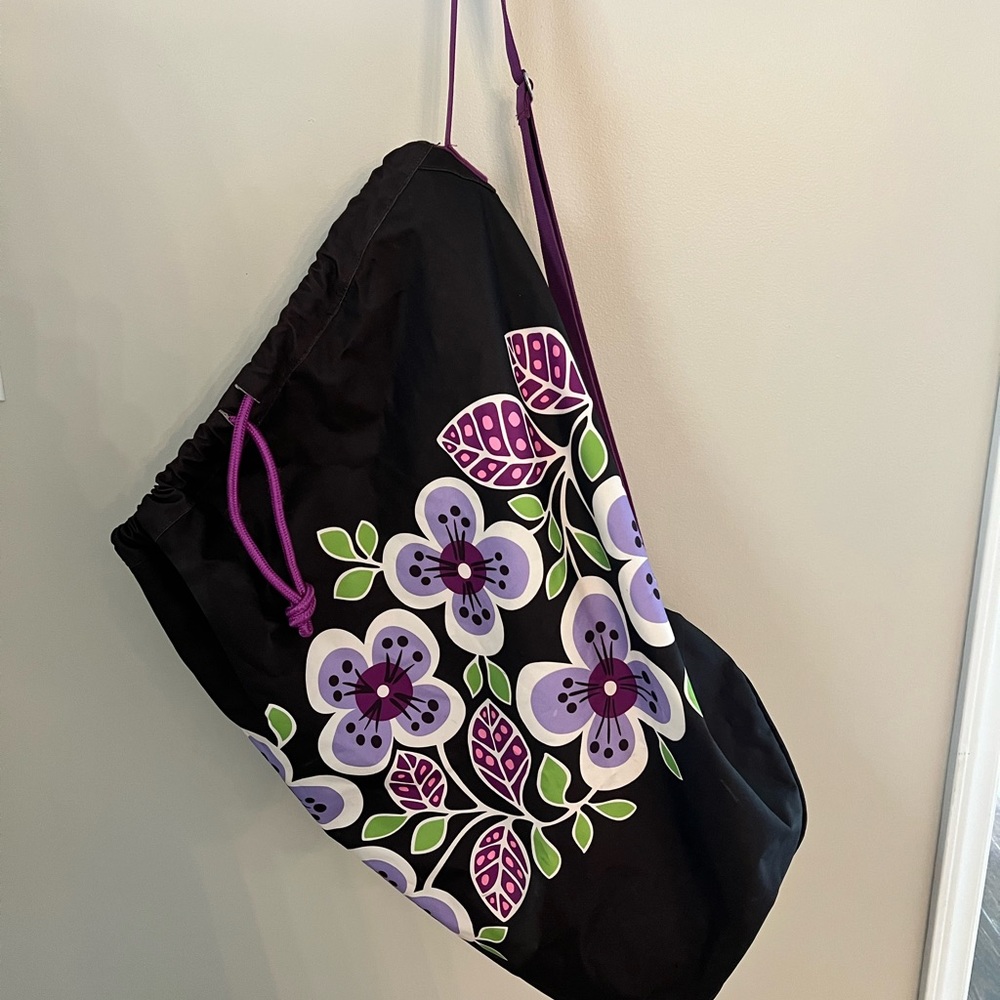 Vera Bradley laundry bag- Plum Petal design